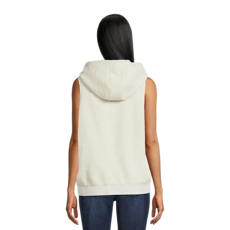 Avia Women's and Women's Plus Faux Shearling Vest, Sizes XS-4X | Walmart (US)