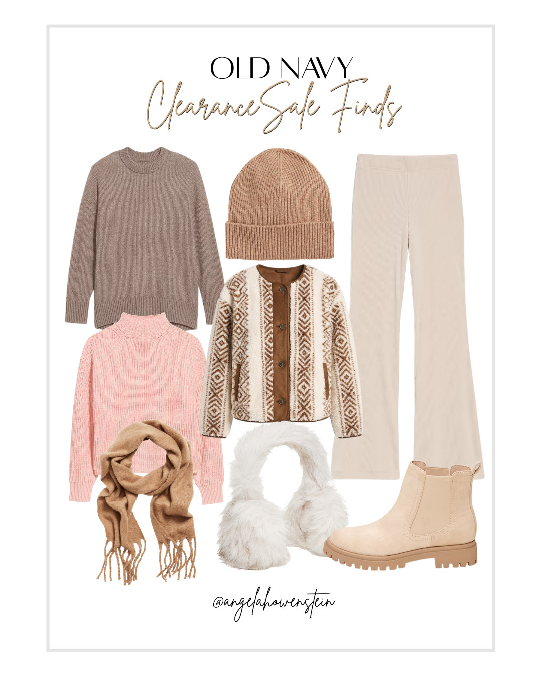 Cozy neutrals, winter layers, and major clearance wins. Old Navy staples up to 50–70% off—easy pieces to mix, match, and wear on repeat.

#OldNavyFinds #OldNavySale #WinterStyle #NeutralStyle #CozyLayers #WinterOutfit #AffordableFashion #LTKSale #ColdWeatherStyle
 

 #LTKootd #LTKSaleAlert #LTKTravel