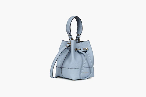 Lana Osette - Forget Me Not with Navy Edge/Stitch | Strathberry