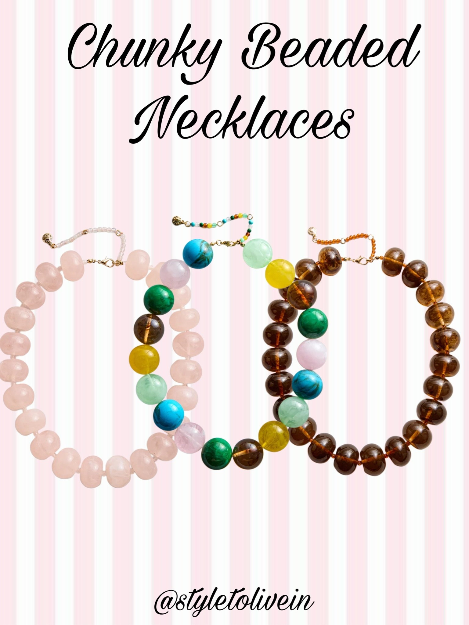 These necklaces are so cute they make any outfit look put together. 

Beaded necklaces | gift for her | gifts for her | jewelry | statement piece | chunky necklace

#LTKootd #LTKmomlife #LTKSaleAlert