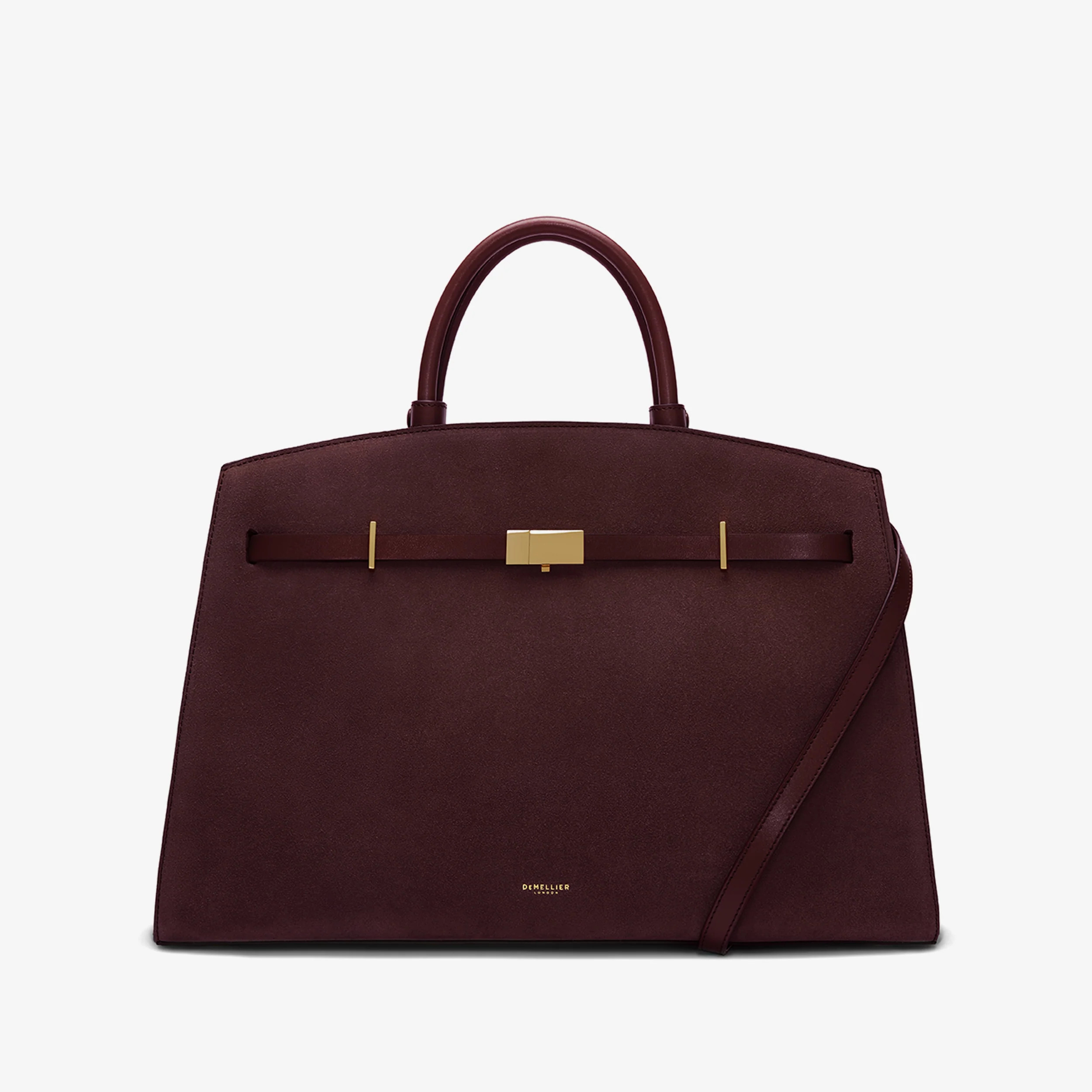 The Hudson | Burgundy Suede & Burgundy Smooth | DeMellier | DeMellier