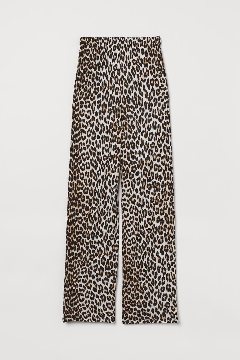 Wide-cut Jersey Pants | H&M (US + CA)