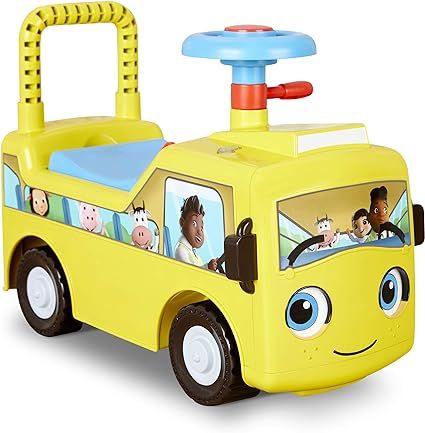 Little Tikes Little Baby Bum Wheels On The Bus Scoot & Push Ride | Walk Ride and Play with Music ... | Amazon (US)