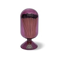 Skeem Glass Match Cloche - Mulberry - Includes 120 Small Black-Tipped Matches | Amazon (US)