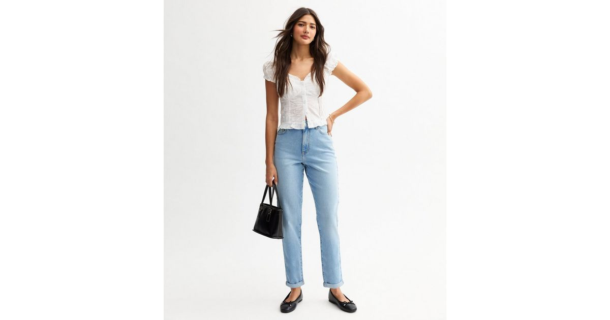 Light Blue Tori Mom Jeans
						
						Add to Saved Items
						Remove from Saved Items | New Look (UK)