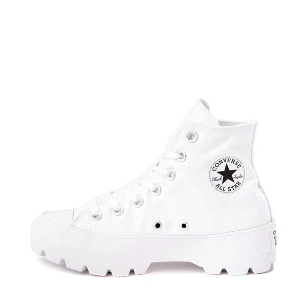 Womens Converse Chuck Taylor All Star Hi Lugged Sneaker - White | Journeys