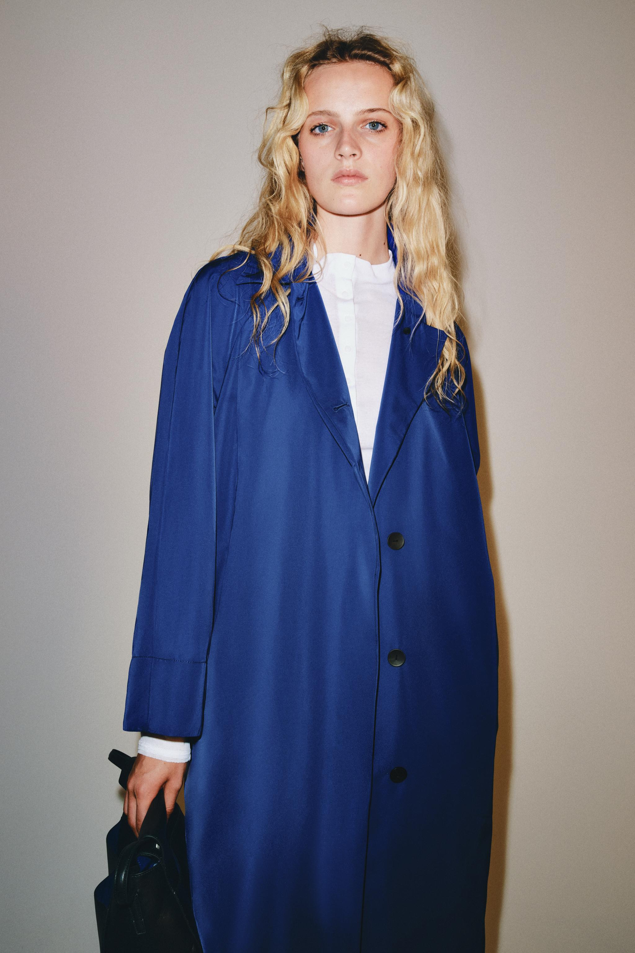 ZW COLLECTION MIDI TRENCH COAT | Zara UK