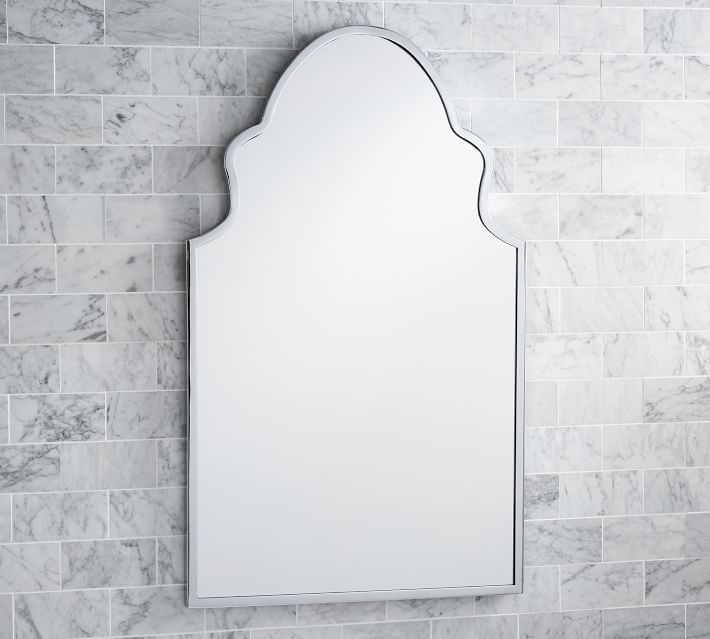 Stella Scalloped Frame Mirror | Pottery Barn (US)