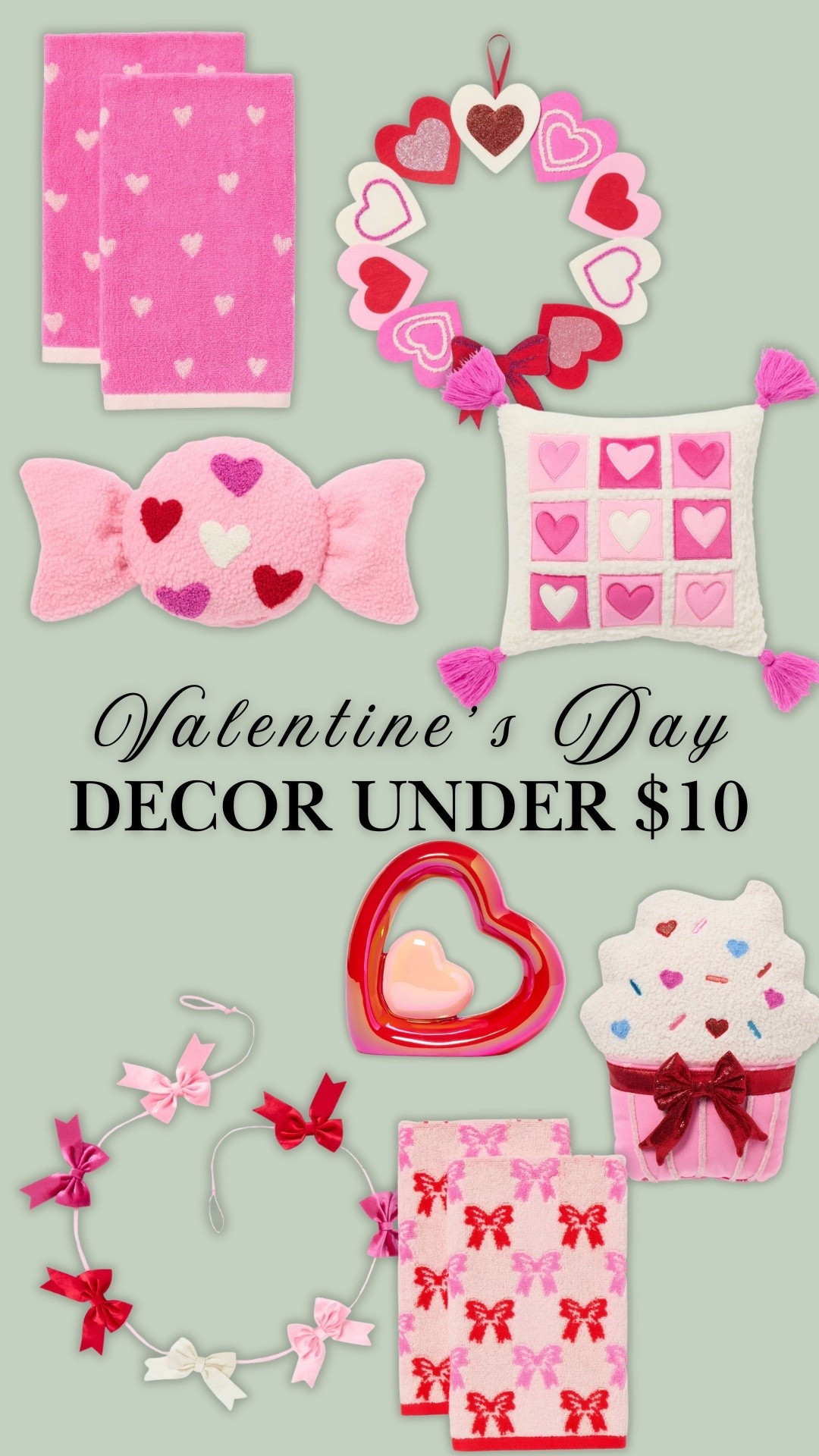 Such cute decor ideas for Valentine’s Day! 

#LTKHome #LTKFindsUnder50 #LTKSeasonal