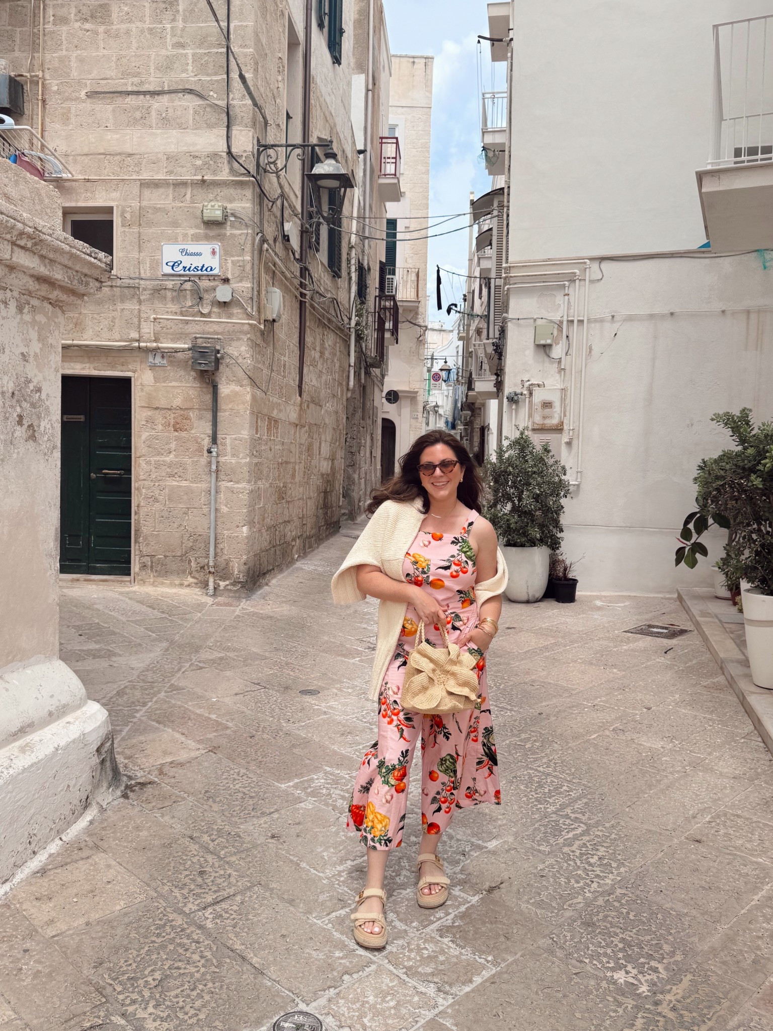 Cutest matching set for a fun day in Puglia exploring!