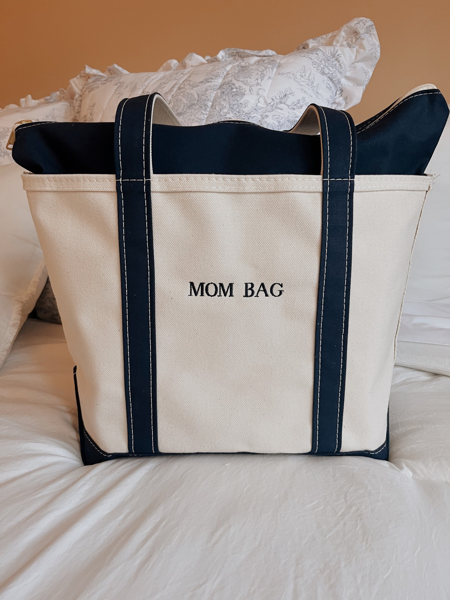 A timeless tote that carries it all—using the LL Bean Boat and Tote as our everyday diaper bag 🤍 

#LTKBump #LTKBaby #LTKItBag