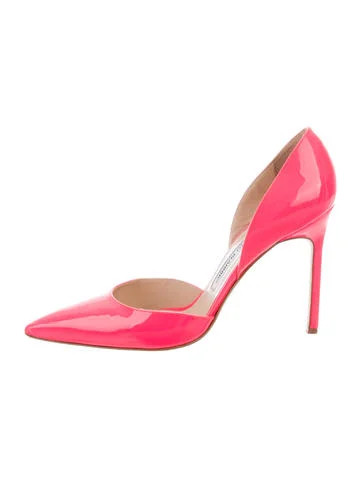 Manolo Blahnik Patent Leather Pointed-Toe Pumps | The Real Real, Inc.