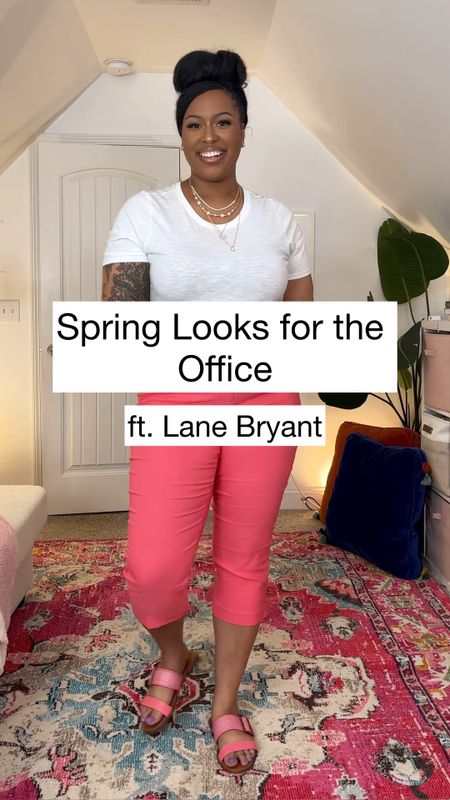 AD | Let’s style some Spring Looks for the Office featuring pieces from @lanebryant
•
The 4 Season Slim Capri Pants come in 5 colors, but I snagged the white and coral colors because they screamed “Spring!” the most to me. They have a ton of stretch and elastic at the waist so I’d definitely recommend sizing down! I typically wear a size 16, but sized down to a 14.
•
Measurements: 6’0 | 250 | 14/16
•
For a limited time use code BRITTNEYFS for free shipping on any order!
•
#ad #lanebryant #springlooks #lanebryantpartner #officewear #officeoutfits #size16 #size14 #tallfashion #tallstyle #ltkcreator


#LTKVideo #LTKstyletip #LTKplussize