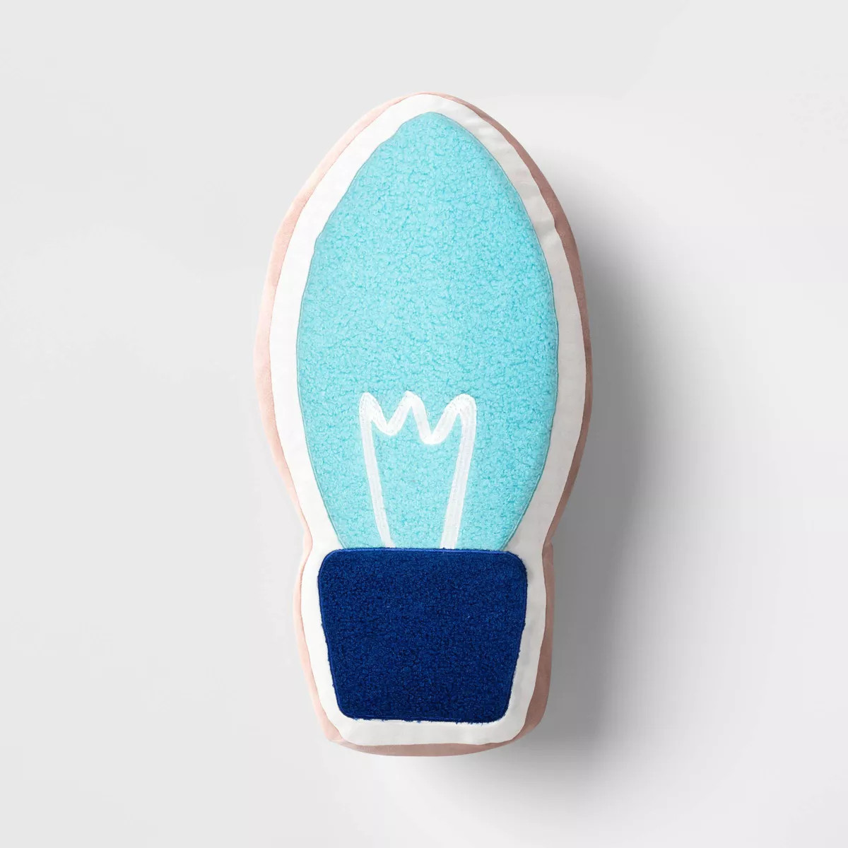 20"x10" Reversible Christmas Light Bulb Novelty Throw Pillow Red/Blue - Wondershop™ | Target