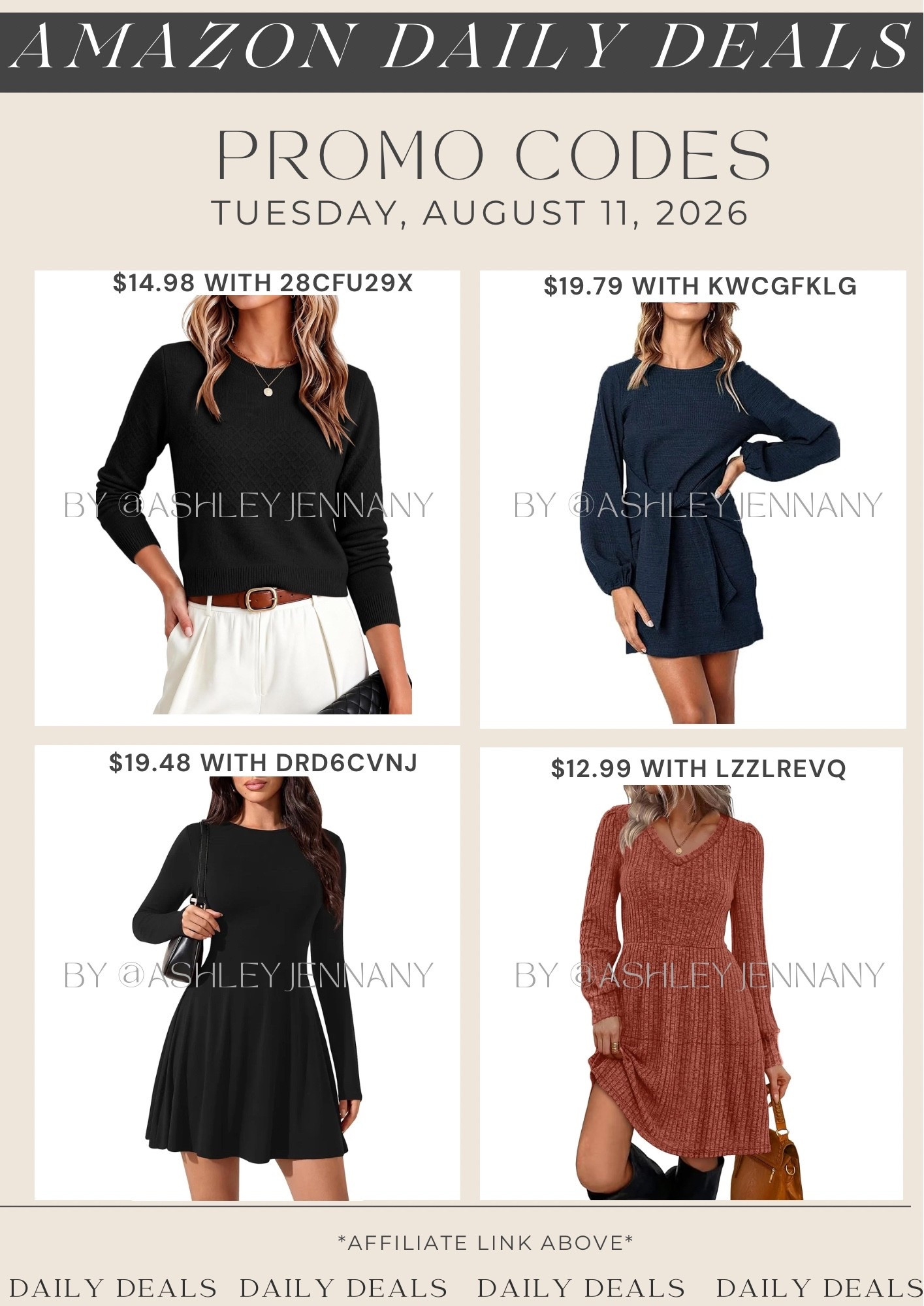 Amazon deals

#LTKSaleAlert #LTKMidsize #LTKSeasonal