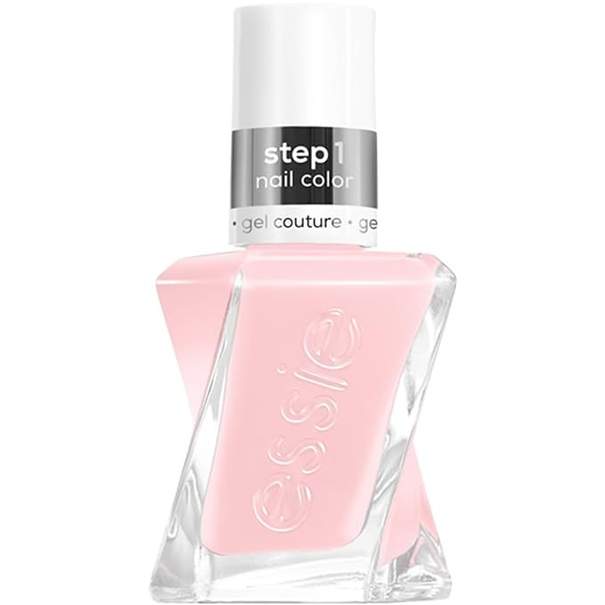 Essie Gel Couture Long-Lasting Nail Polish, 8-Free Vegan, Sheer Pink, Sheer Fantasy, 0.46 fl oz | Amazon (US)
