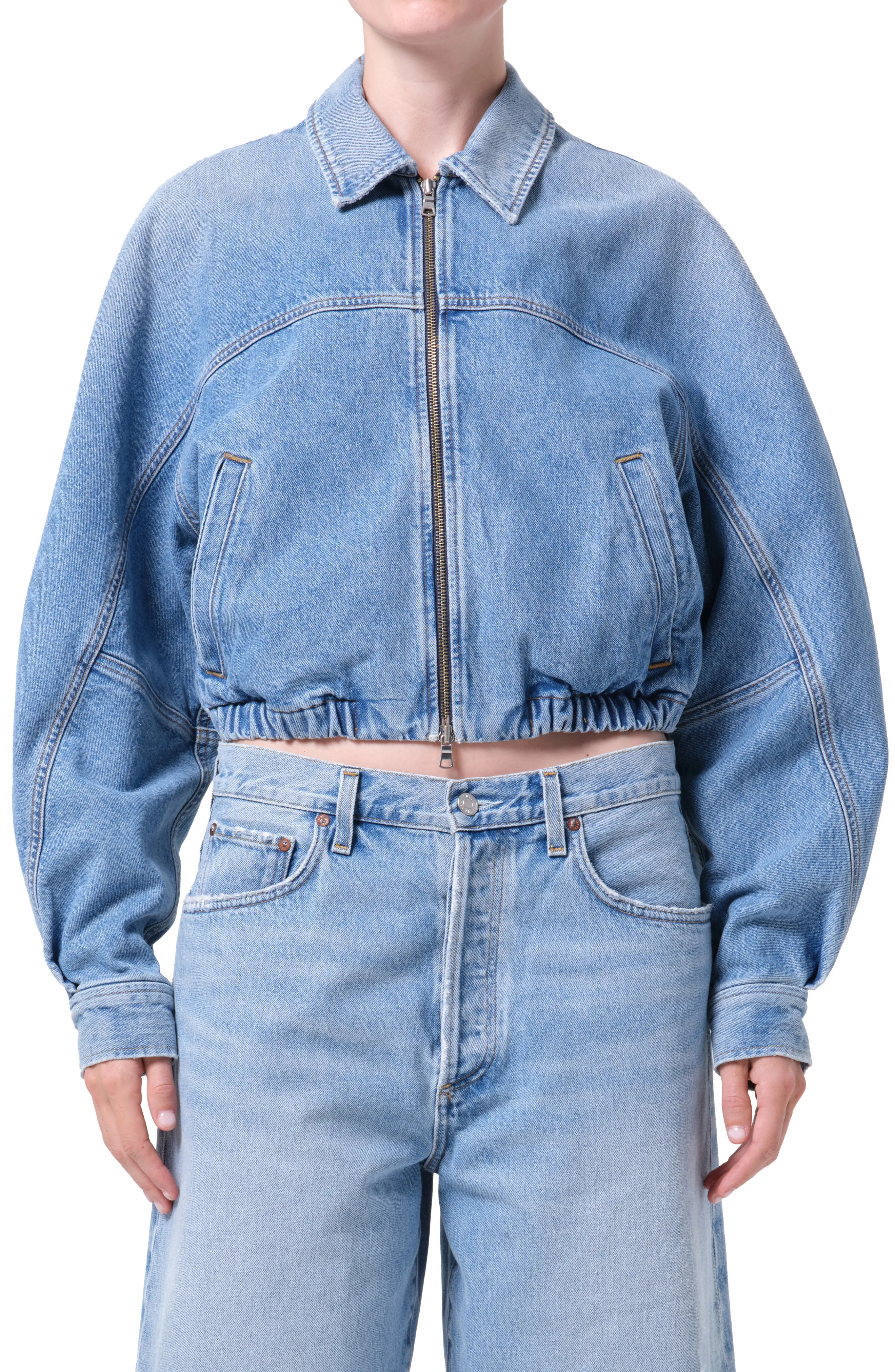 Dixon Denim Bomber Jacket (Women) | Nordstrom | Nordstrom