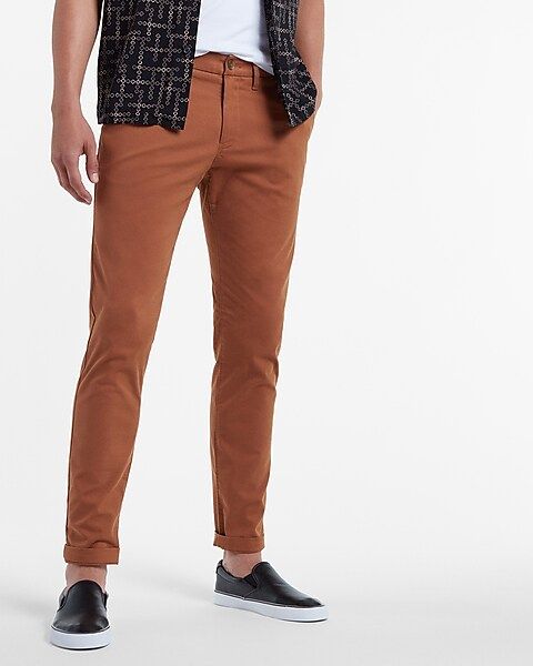 Skinny Temp Control Hyper Stretch Chino | Express