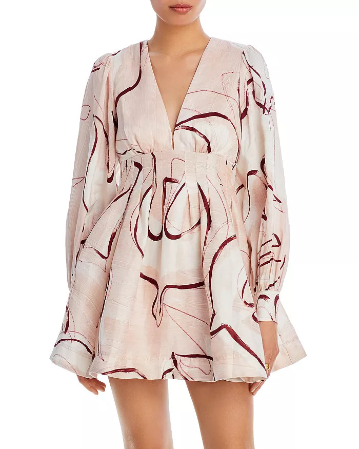 Amelia Pleated Mini Dress | Bloomingdale's (US)