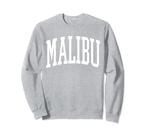 Preppy Trendy Malibu California Sweatshirt | Amazon (US)