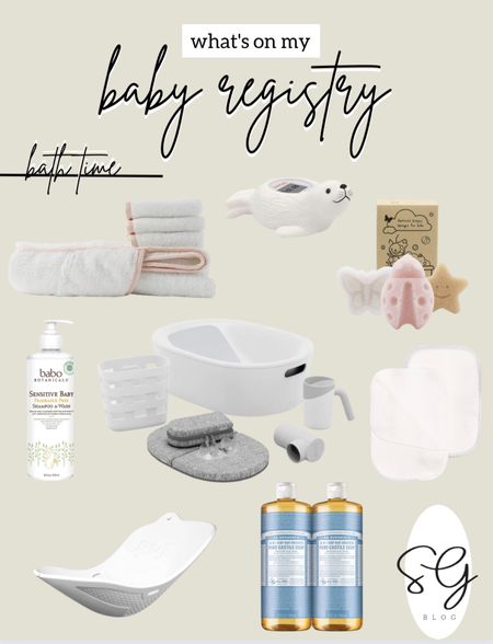 What’s on my baby registry bath time edition 

Bath time for baby, bedtime routine, newborn bath, infant bathtub, non toxic bath products, baby shampoo, cotton washcloths, soft towels, hooded towels, water thermometer 

#LTKbump #LTKbaby #LTKGiftGuide