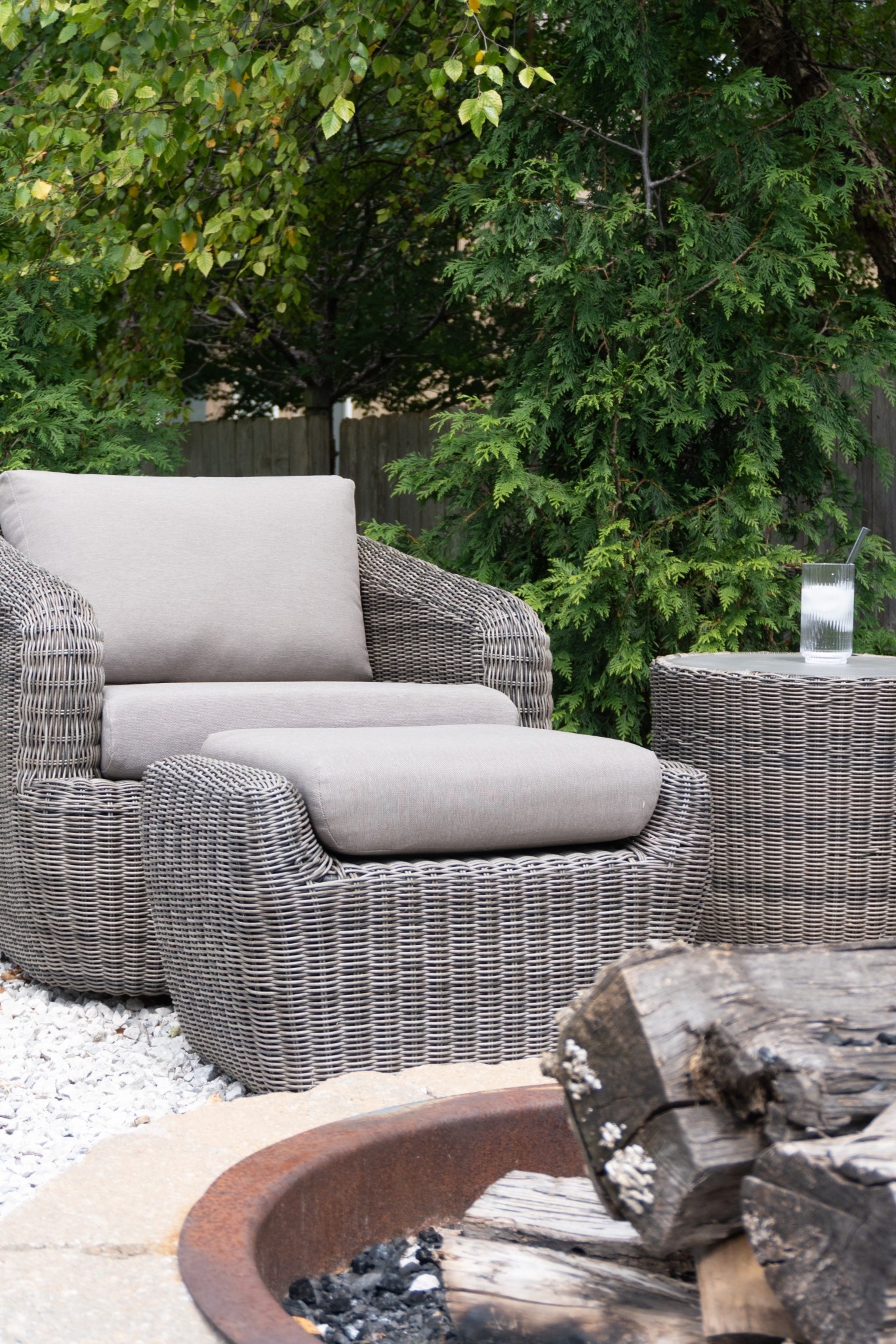 These outdoor swivel chairs + ottoman… are amazing. 

✔️Excellent quality - I’ve had them for almost a year now and the quality hasn’t changed a bit. They have held up perfectly through a variety of weather conditions. 

✔️Comfortable + Durable 

✅ Highly recommend. I own many pieces from Chita Living. Quality furniture for a fraction of the price of competitor brands. 





#LTKHome #LTKFamily #LTKSeasonal