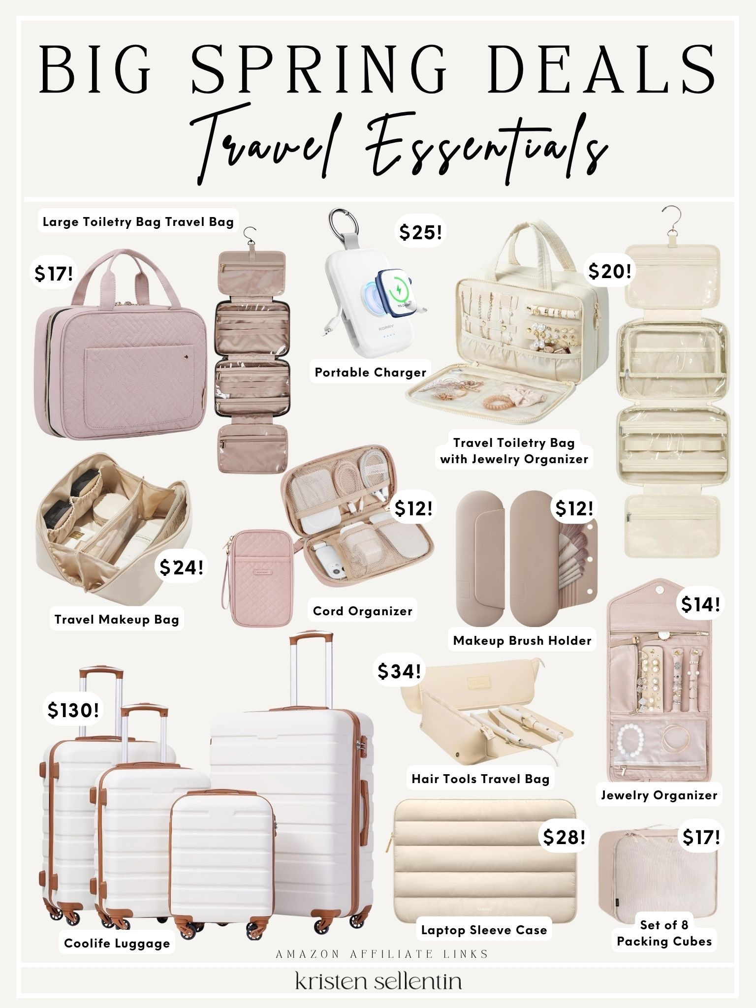 #ad @Amazon Big Spring Deals are here! Great prices on Amazon travel finds!

#founditonamazon

#LTKTravel #LTKSaleAlert #LTKHome