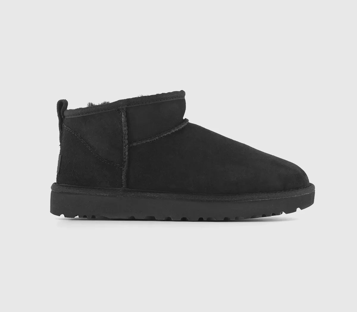 UGG
								Classic Ultra Mini Boots
								Black | OFFICE London (UK)