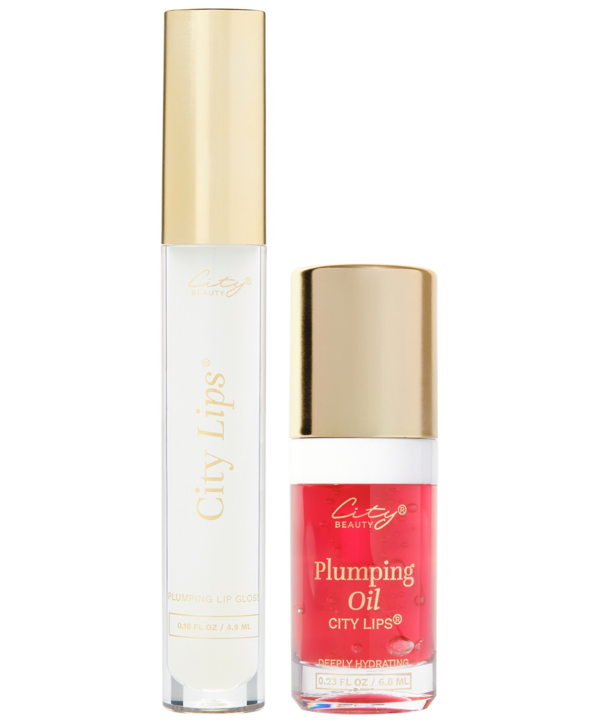City Beauty City Lips Plumping Lip Gloss and Lip Oil | Macy's