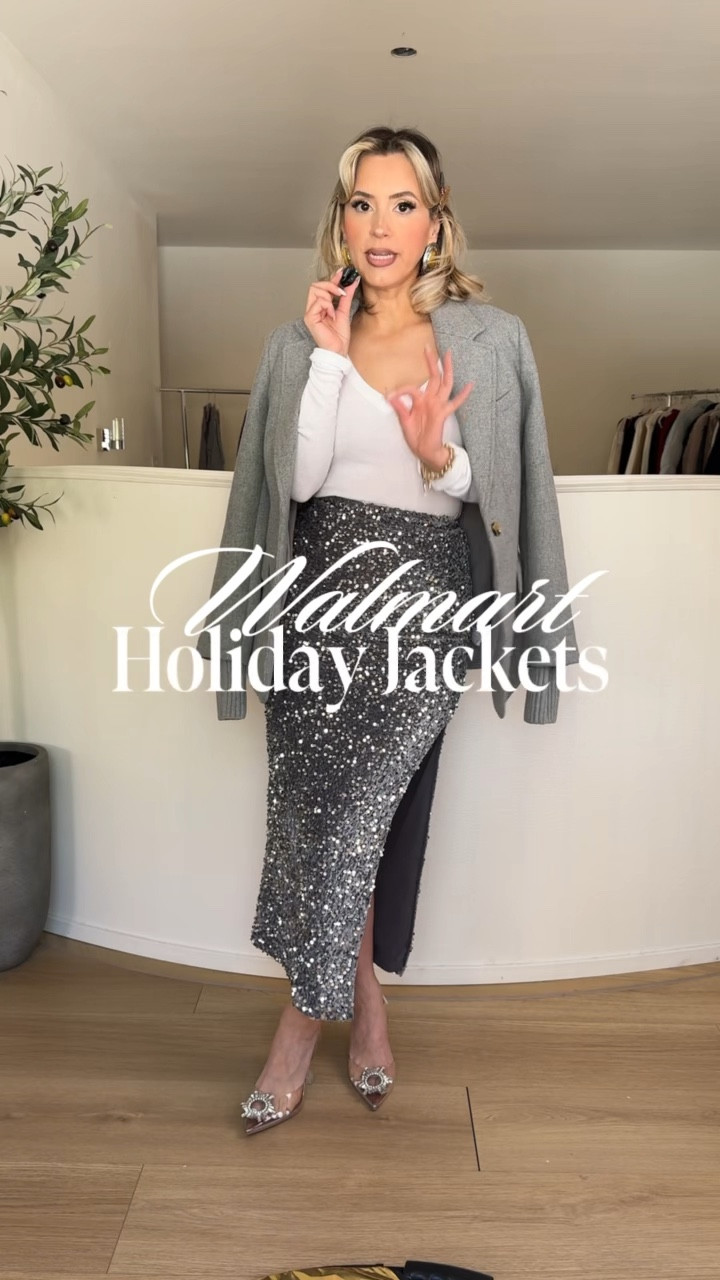 @walmart outerwear is seriously stepping it up this season!! 🤩 #WalmartPartner #WalmartStyle 

#LTKootd #LTKHoliday #LTKgrwm