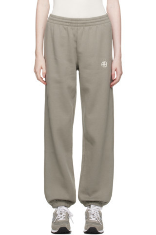 ANINE BING - Gray Karter Sweatpants | SSENSE