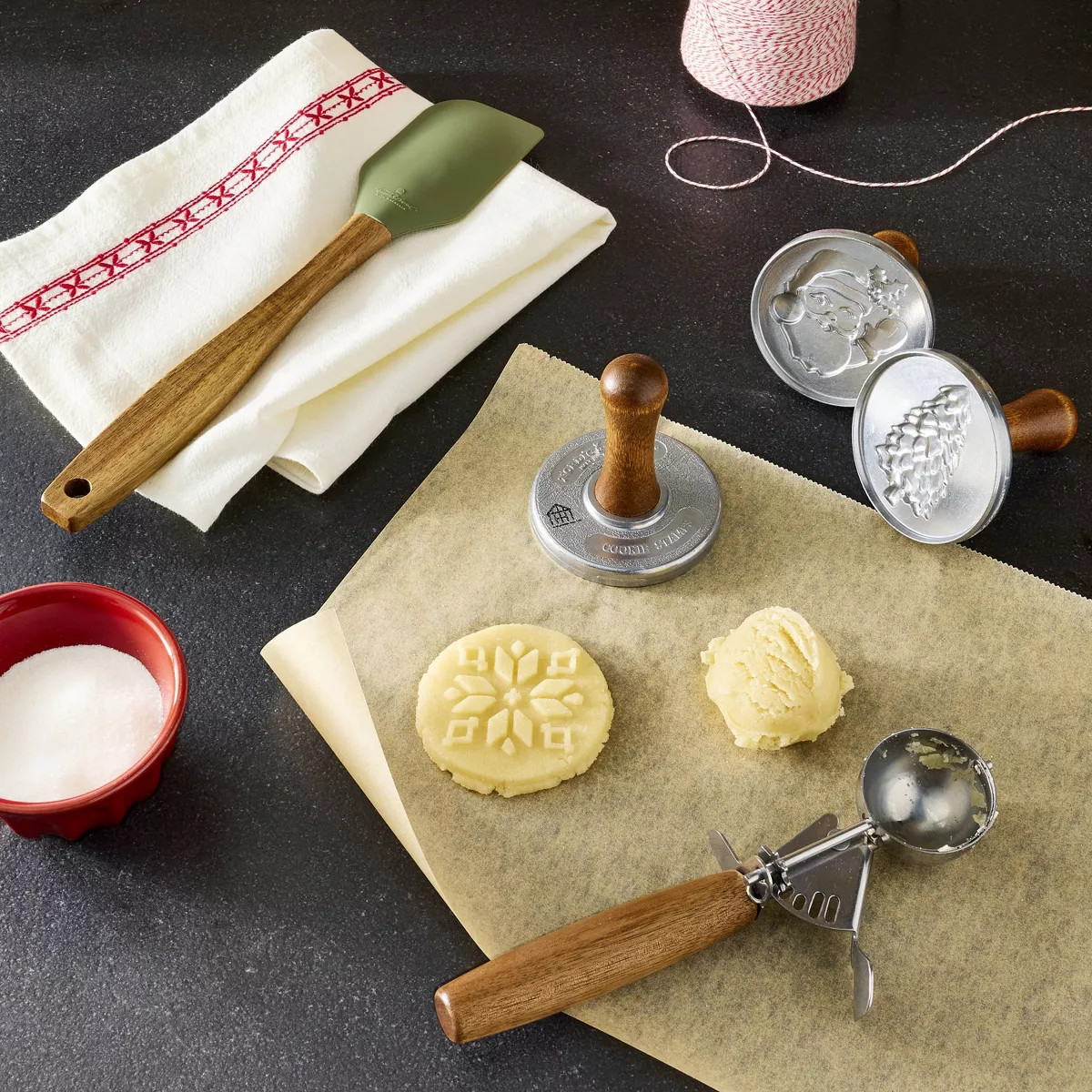 3pc Flour Sack Towel & Baking Gadgets Christmas Gift Set - Hearth & Hand™ with Magnolia | Target