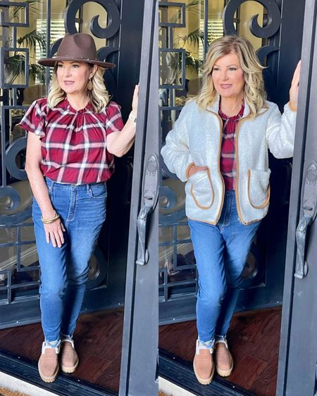 Fall Fashion Feels! 🍁🍂
I'm excited to share what I found on Walmart, yes Walmart!
The Sherpa jacket is so cozy and comes in 2 other colors. It is size inclusive from XS - XXL. I'm wearing a medium which is TTS.
Walmart Fall Fashion is 🔥so check out all the affordable and fab fall styles on Walmart today!
#WalmartPartner #WalmartFashion

#LTKover40 #LTKSeasonal #LTKFind