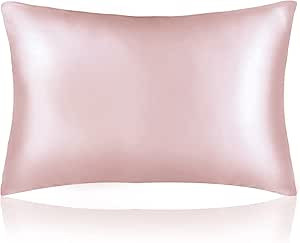 Sutuo Home Pink Silk Pillowcase for Hair and Skin Care, Both Sides 19 Momme 6A Mulberry Pure Real... | Amazon (US)
