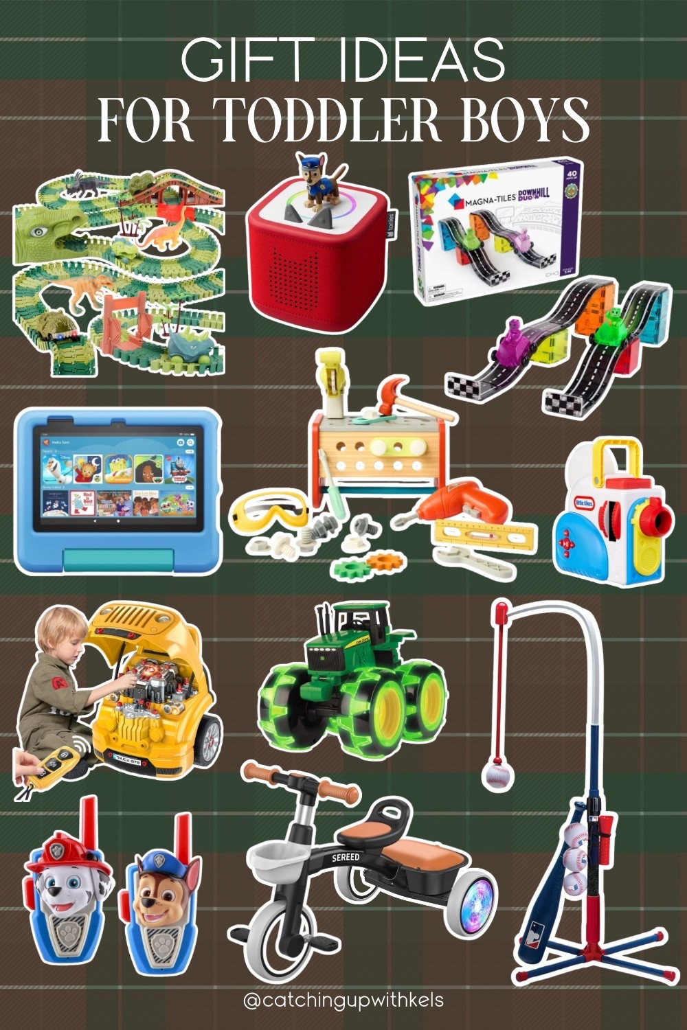 Toddler boy gift guide! Fun, practical, and guaranteed to make their little eyes light up! #LTKGiftGuide #ToddlerBoyGifts #HolidayGifts