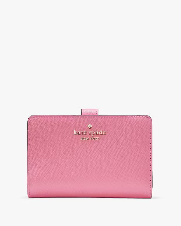 Madison Medium Compact Bifold Wallet | Kate Spade Outlet