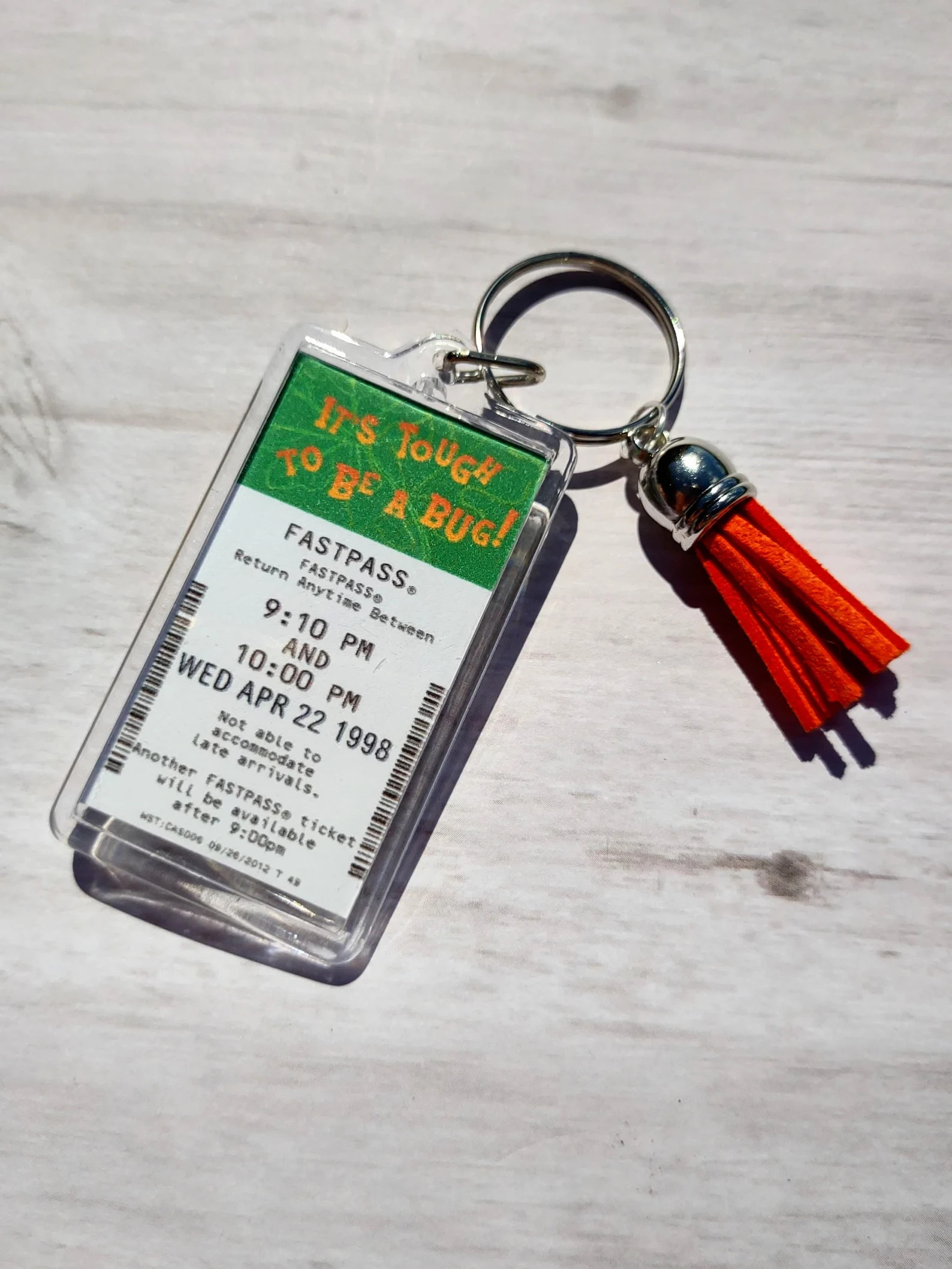 It's Tough to Be a Bug FastPass Keychain | Etsy (US)