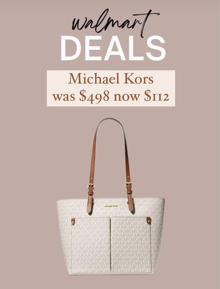 Walmart deals Michael Kors bag

#LTKTravel #LTKSaleAlert #LTKItBag