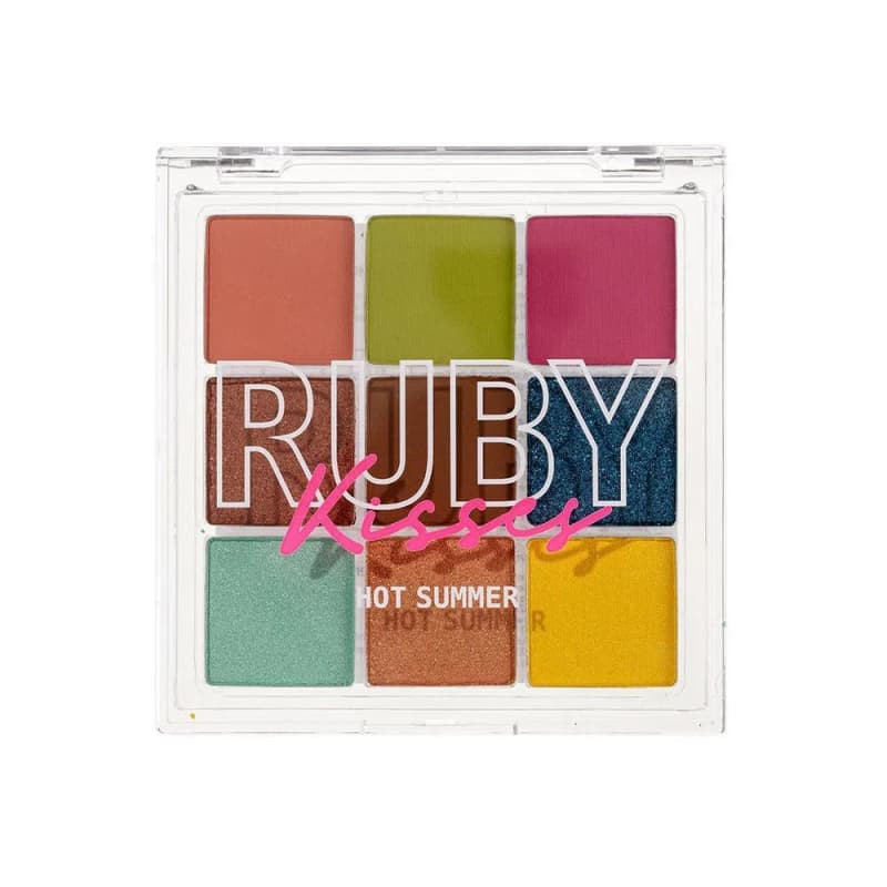 Paleta de Sombras Memories Collection Hot Summer Ruby Kisses 11,7g | Beleza Na Web (BR)