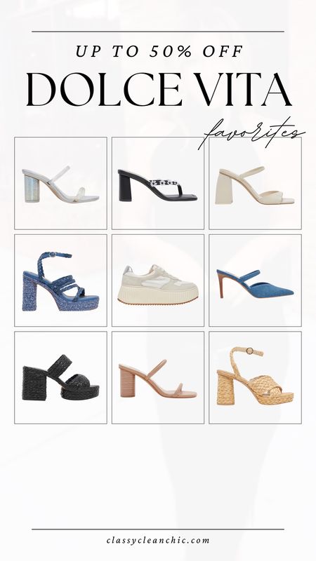 Most loved dolce vita heels on sale up to 50% off. Wedding guest heels. Resortwear heels. Summer shoes. 
Use code: summer 


#LTKShoeCrush #LTKSaleAlert #LTKFindsUnder100