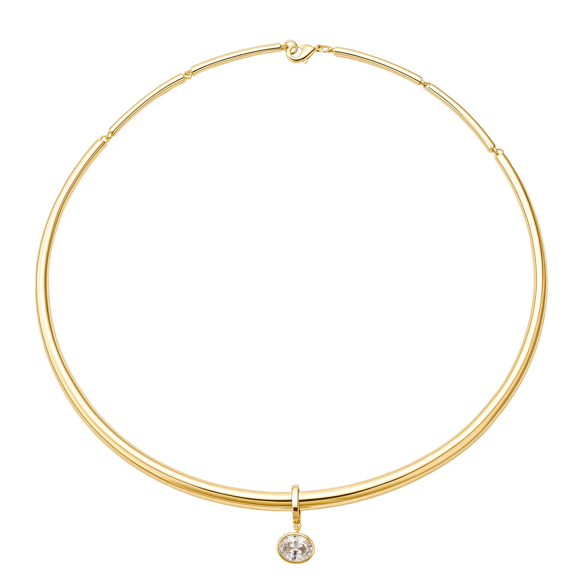 Aura Oval Collar Necklace | Ahava Jewels