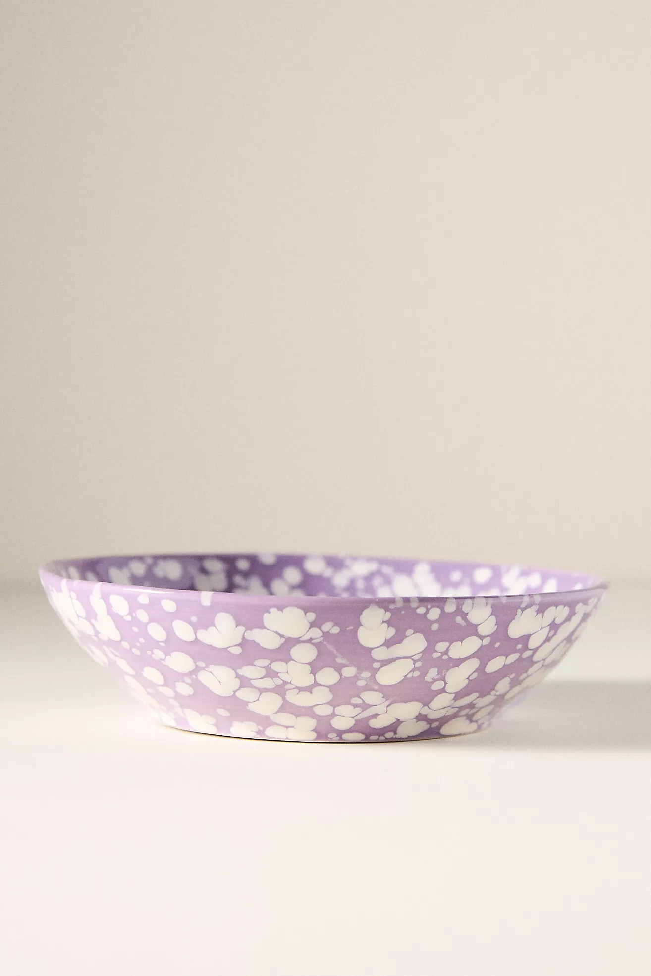 Splatter Portuguese Stoneware Pasta Bowl | Anthropologie (US)