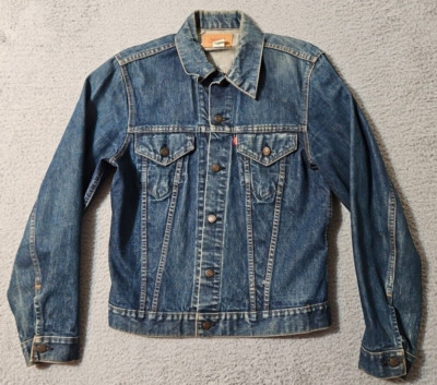 Vtg 1970s Levi’s Type 3 Trucker Denim Jacket Size 42 ? Made In USA 70s Small E | eBay | eBay US