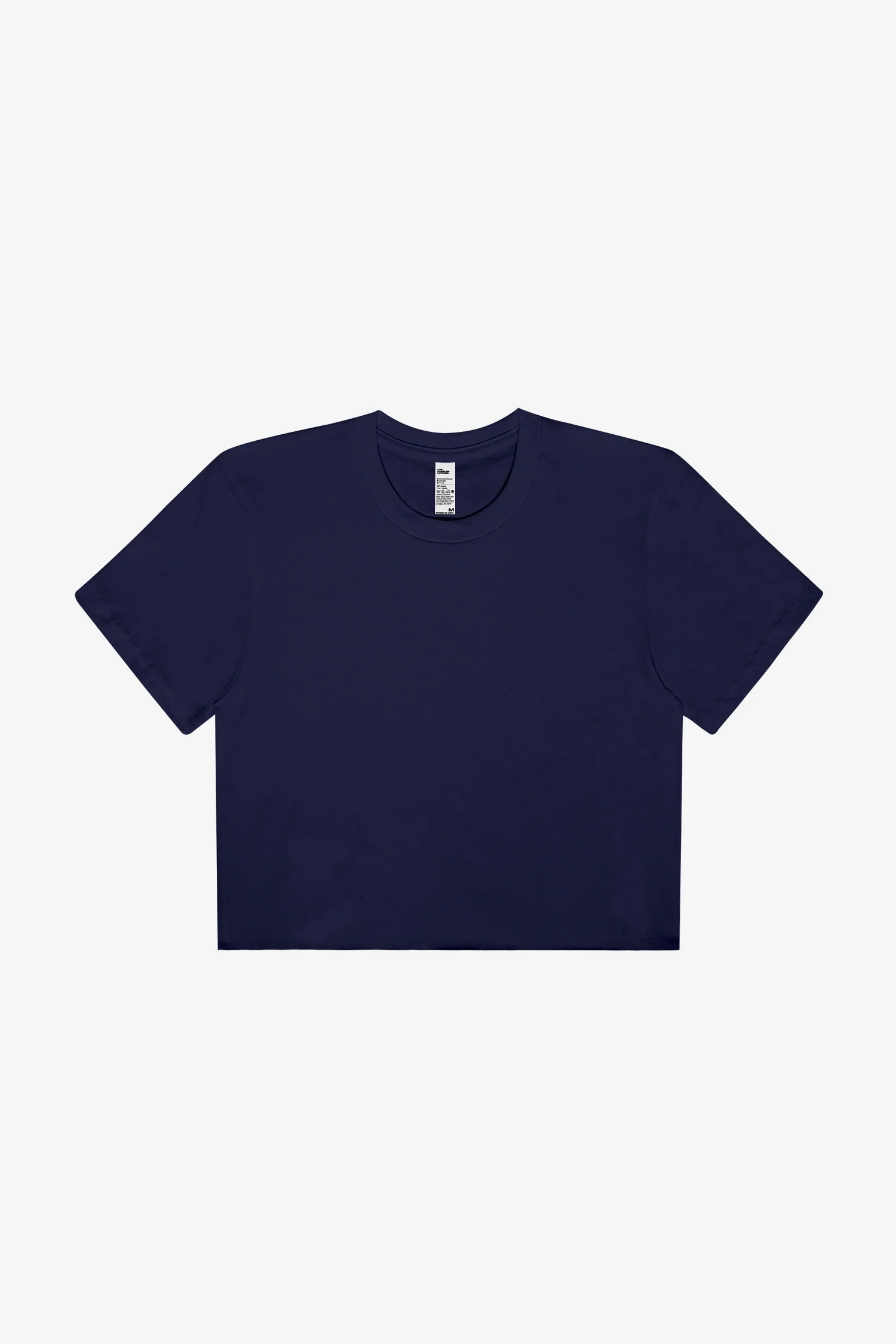 Fine Jersey Crop Top | Los Angeles Apparel