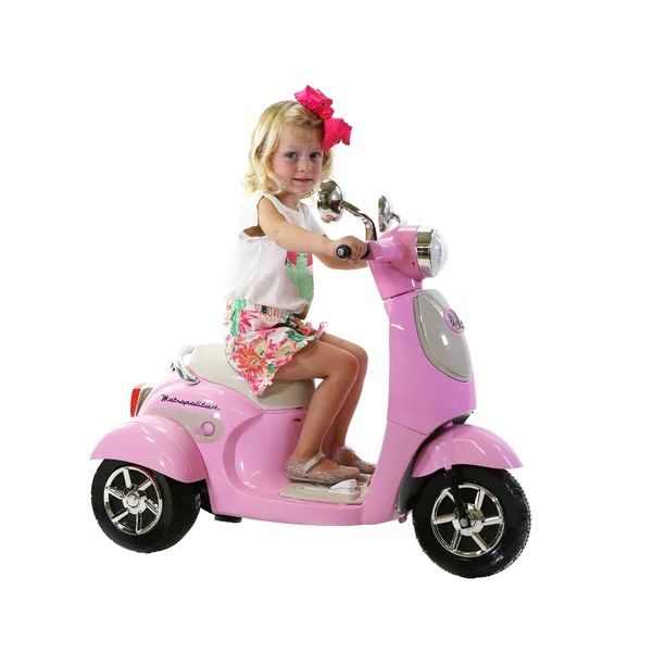 6 Volt Honda Metropolitan Pink Battery Powered Ride-on - Perfect for your darling little girl! - ... | Walmart (US)