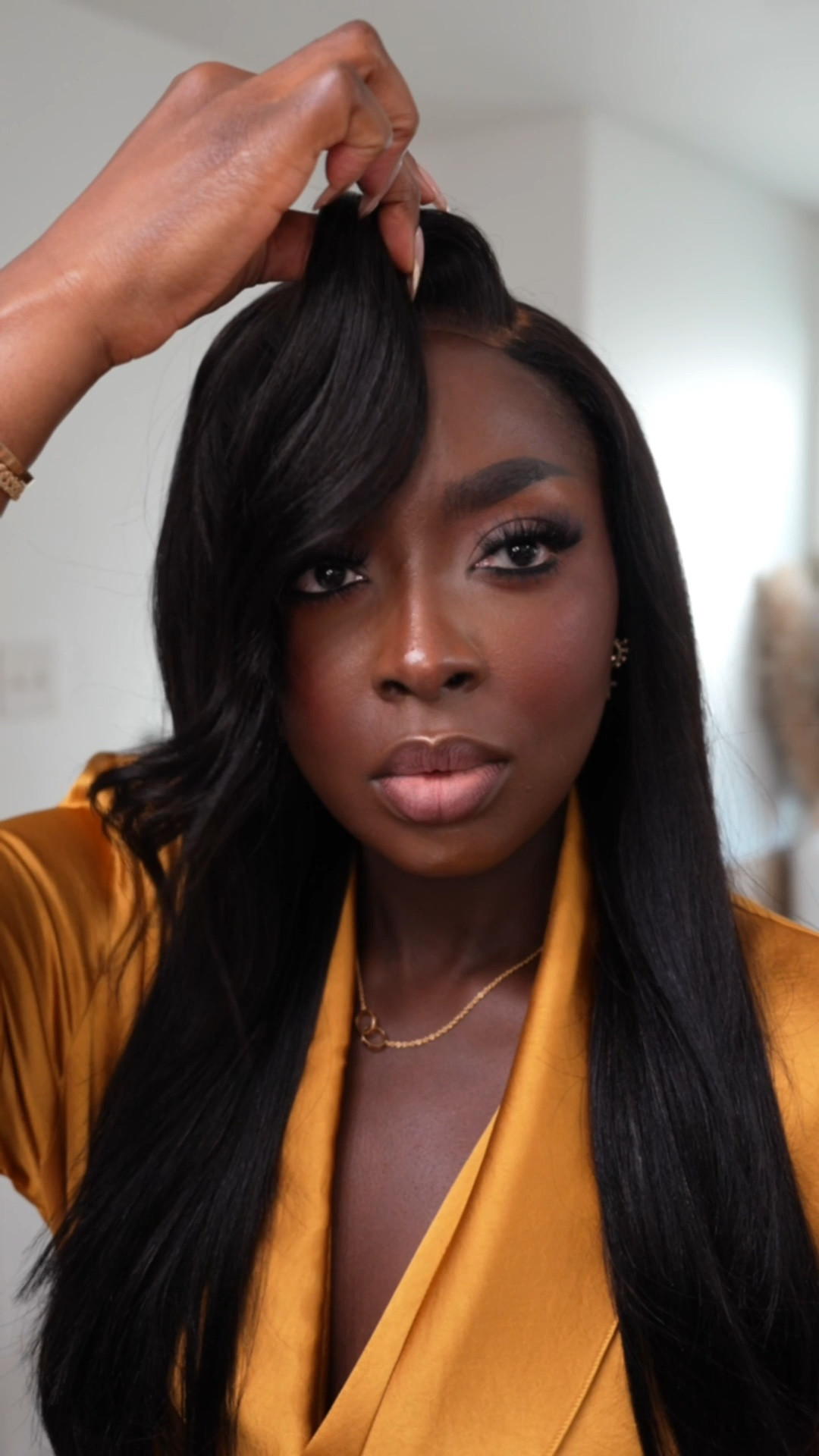 Get into this @luvme Glueless HD Lace Layered Light Yaki Straight / Loose Body Wave Glueless 7x6 Closure HD Lace Human Hair Wig Pre-Cut Lace. Wicked easy to install - if I can do it, so can you! Linked it on my LTK.

#LTKStyleTip #LTKBeauty