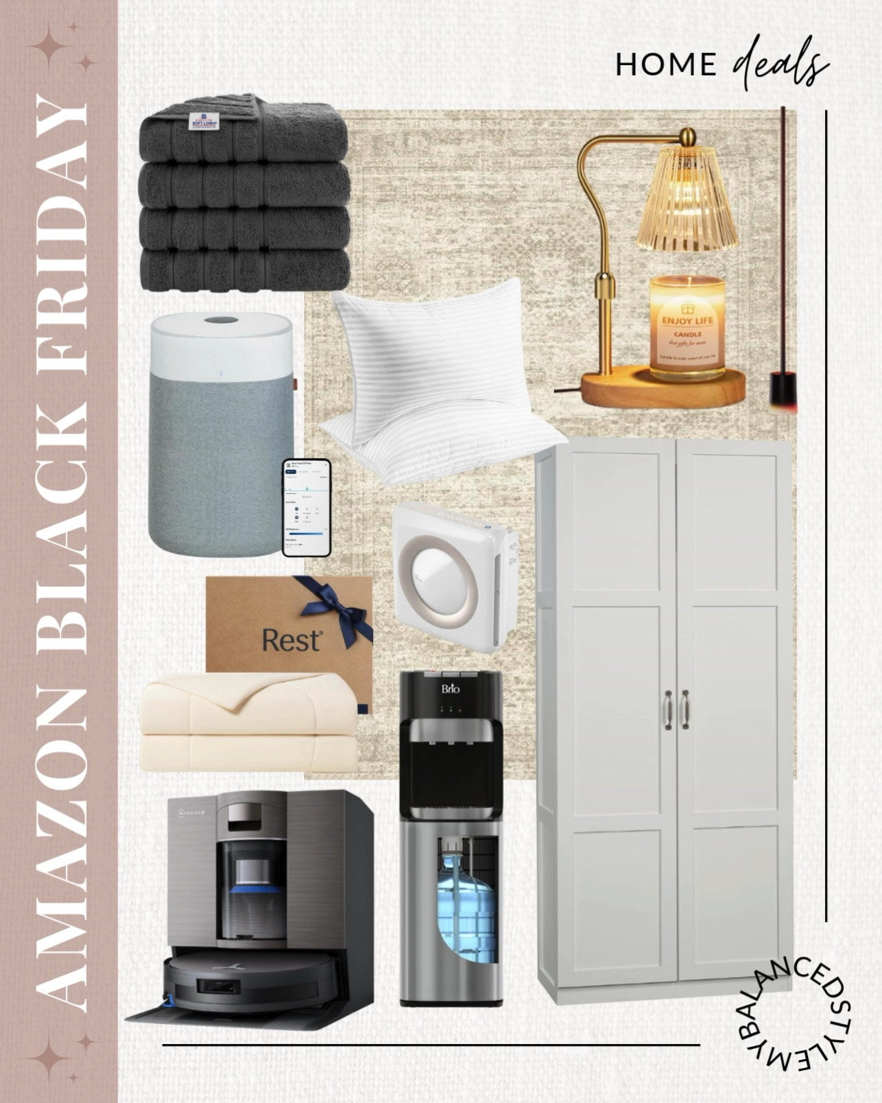 Amazon Black Friday Home Deals

Budget-friendly decor
Minimalist accent pieces
Cozy throw blankets
Modern wall art
Space-saving furniture
Neutral home accessories
Stylish storage solutions
Affordable area rugs
Chic table lamps
Contemporary coffee tables

#LTKHoliday #LTKCyberWeek #LTKHome