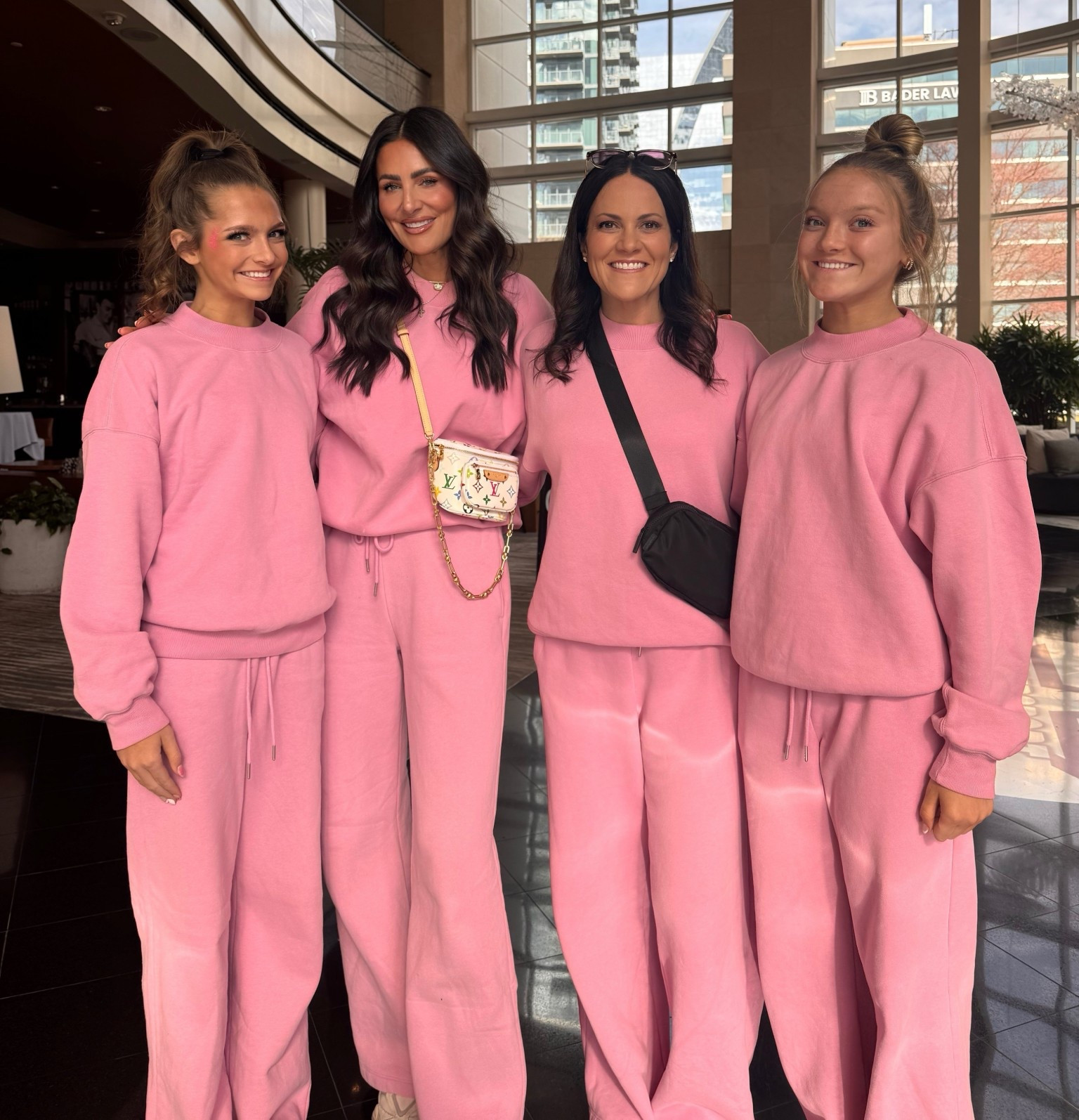 Cheer mom outfit | matching set 
Medium sweatshirt 
Medium long sweats 

#LTKTall #LTKOver40 #LTKootd