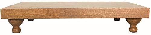 Heritage Lace FH-033 Farmhouse 18"X3"X14" Wood Footed Serving Board | Amazon (US)