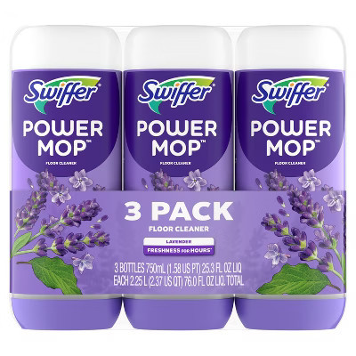 Swiffer Lavender PowerMop Solution - 3ct | Target